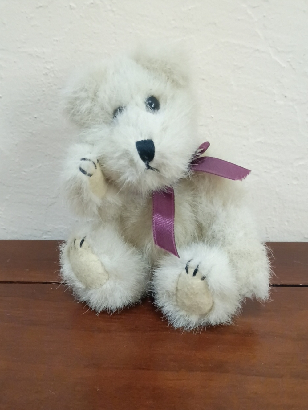 Boyds Bears Archive Collection Thatcher White Bear - Vintage 1990s